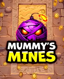 Mummy's Mines instant game at Nika Casino – uncover treasures and avoid mines for big wins