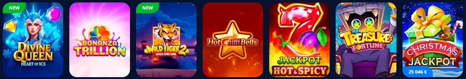 Nika Casino online slots collection – thousands of real money slot games and instant titles